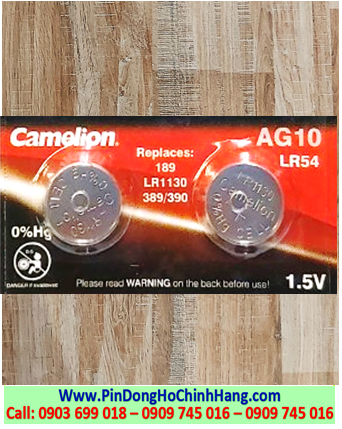 Camelion AG10, Pin AG10-LR1130
